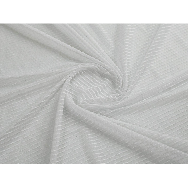 150cm Classy Stripe Jacquard Mesh  DR1857-2 DR1857-2