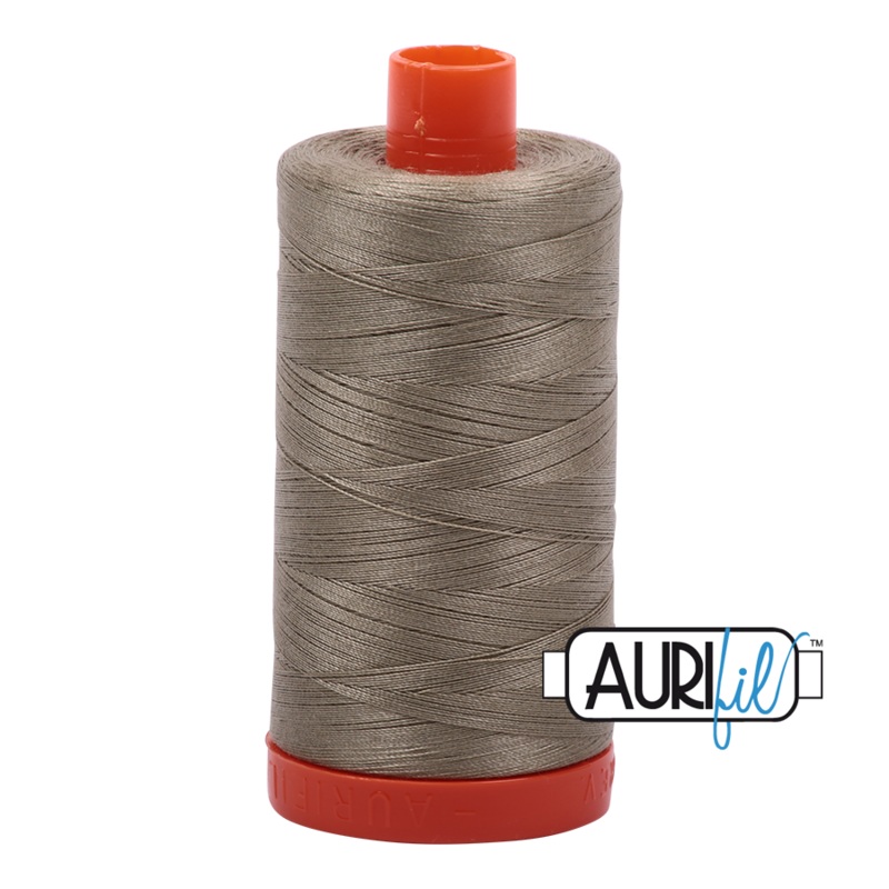 50wt – Aurifil – 2900 – Light Kakhy Green – 1300m/1422yd