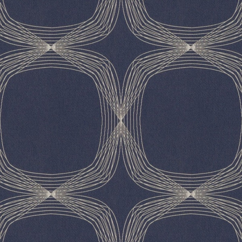 Arc-Com Kinetic Blueberry Blue Upholstery Fabric Order Product