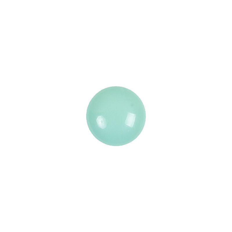 European Mint Self Back Glass Button – 16L/10mm
