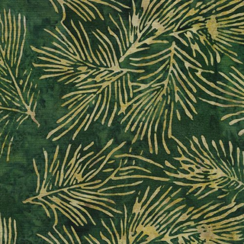 Evergreen & Pine Batiks Spinach