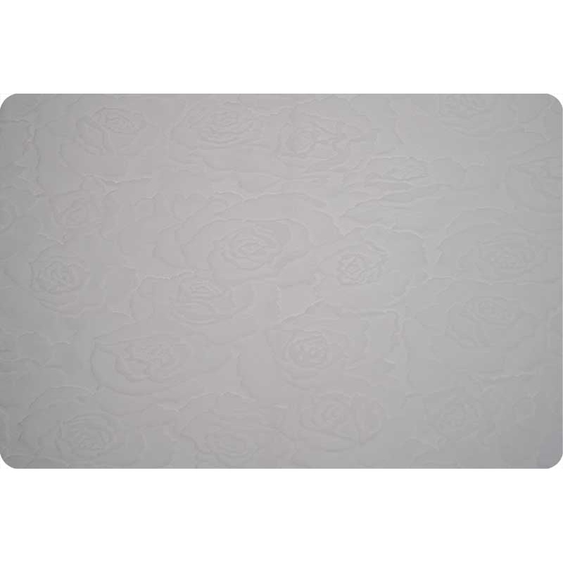 Extra Wide Rose Burnout Cuddle 3 / White