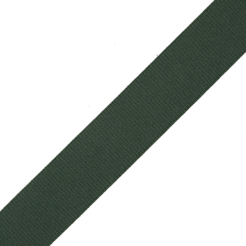 Green Stretch Grosgrain Ribbon – 1″