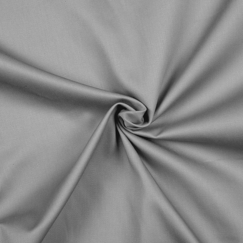 Organic Cotton Twill – Cloud Gray – Stratton Collection