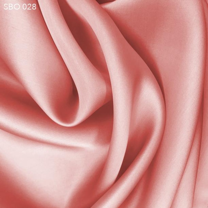 Satin Faced Organza – Misty Pink Fabric by the Yard
