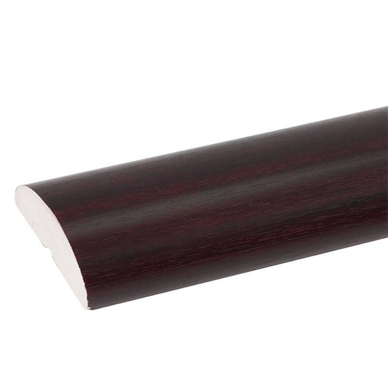 90Mm 2.0M 1/2 Rnd Bulk Pole Mahogany P10-DW1003MB