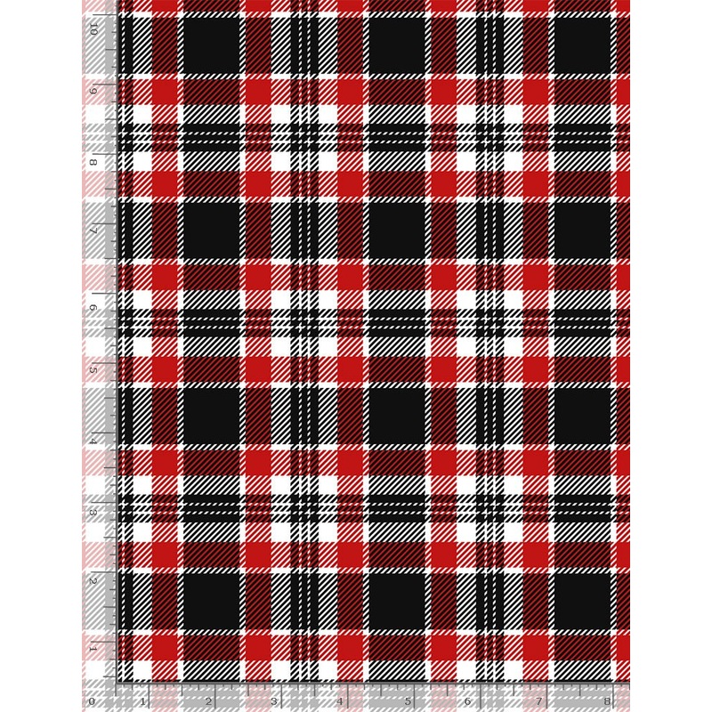 Holiday Plaid Red
