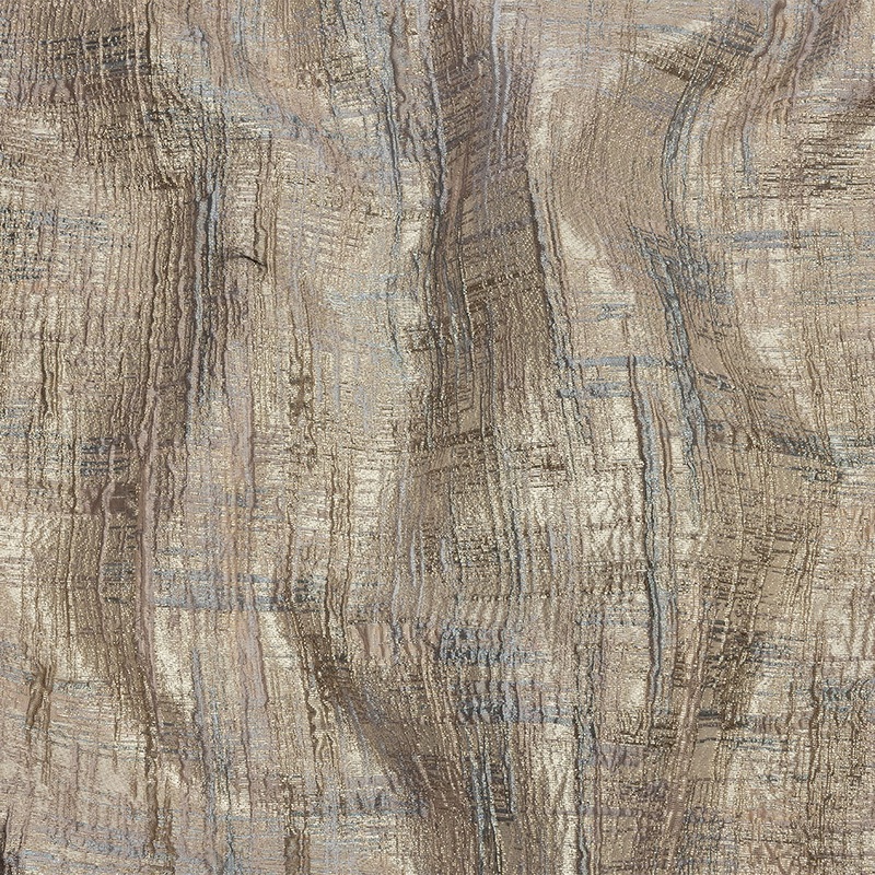 Metallic Champagne, Lilac and Periwinkle Crosshatching Luxury Brocade