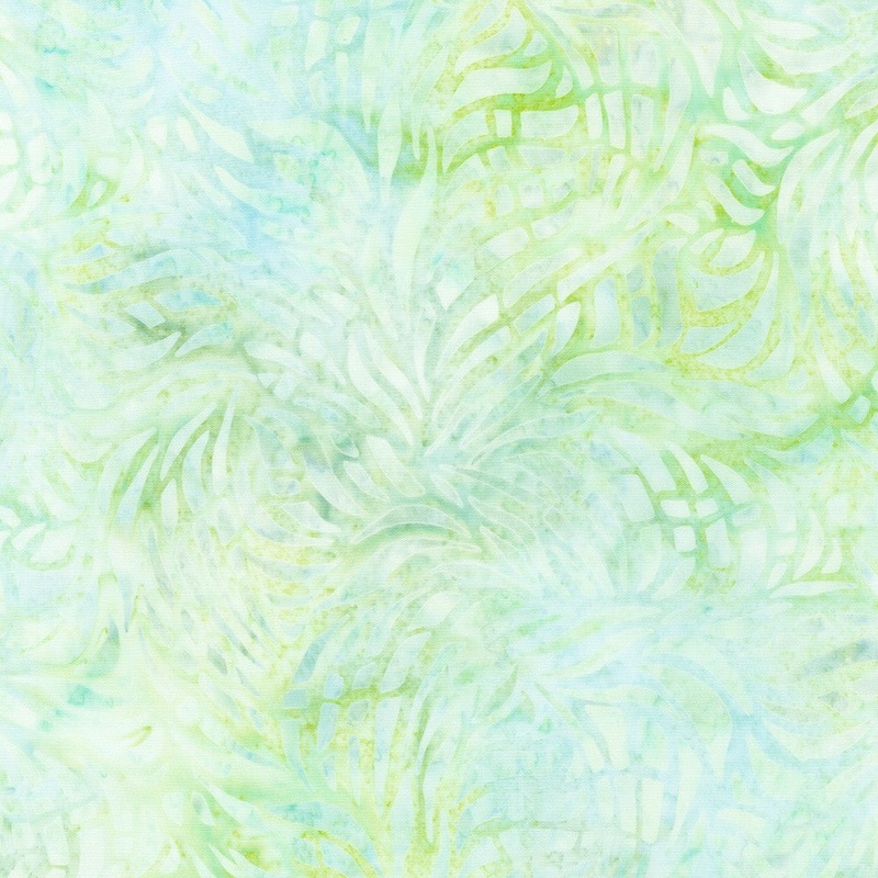 Pastel Petals Batiks Fresh Dew