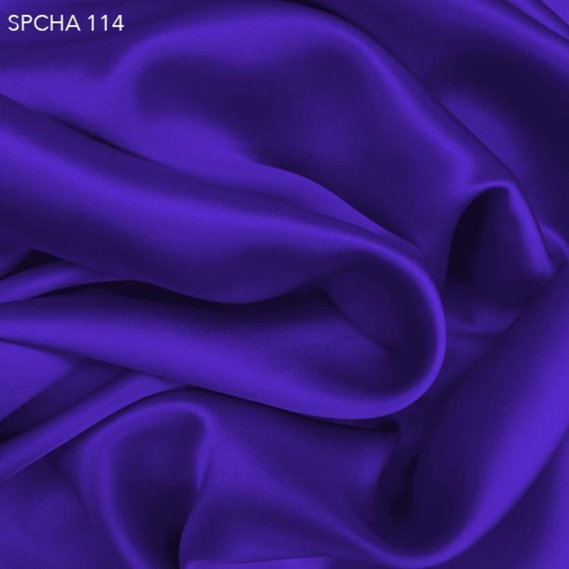 Silk Charmeuse – Sapphire Fabric by the Yard