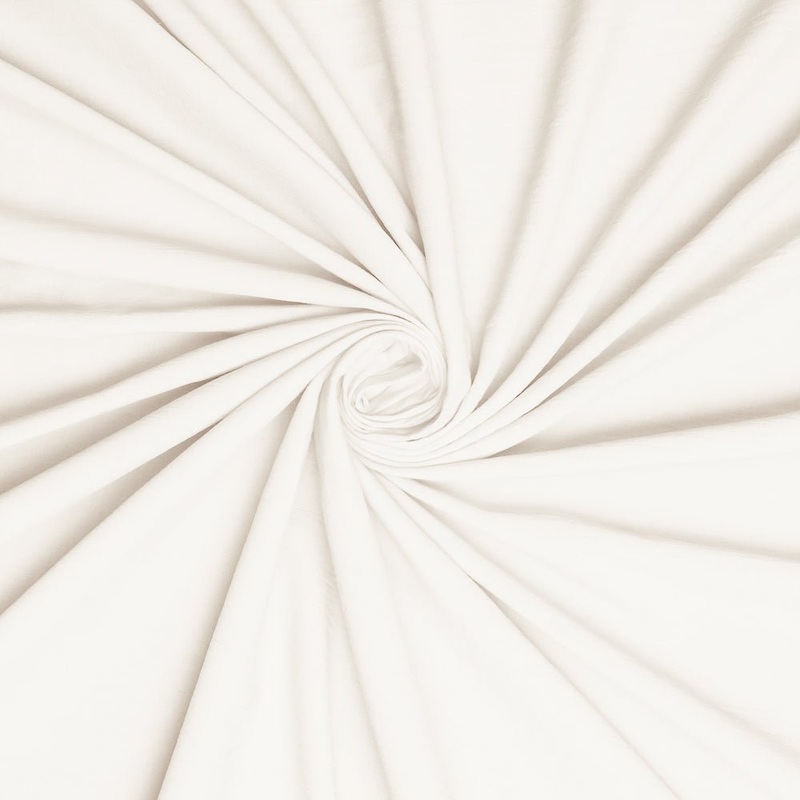 Cotton Lycra Winter White