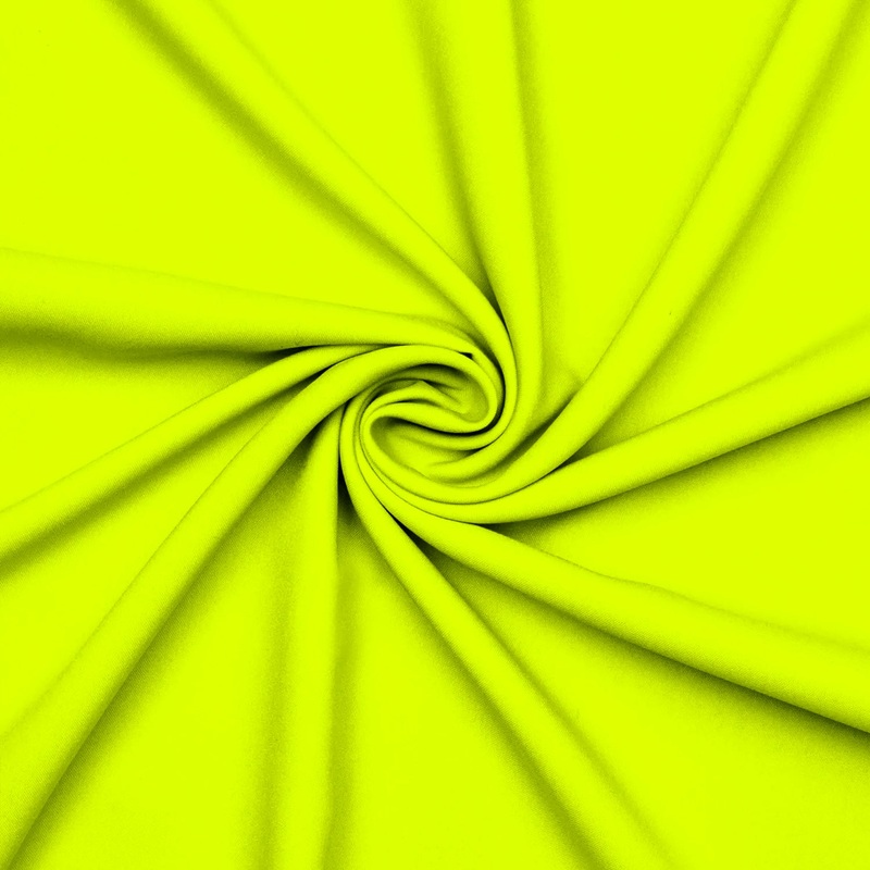 Hi Visibility Lime Twill Per Meter