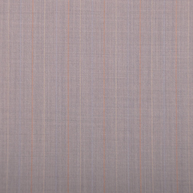 Light Gray/Sherbet/Baby Blue Striped Suiting