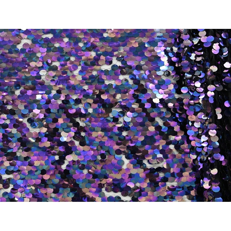 130cm 2Tone Sequins Tulle BF649-1 BF649-1
