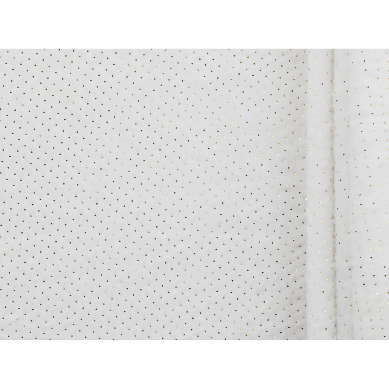 150cm Foil Dot Rabbit Faux Fur DR2471-2 DR2471-2