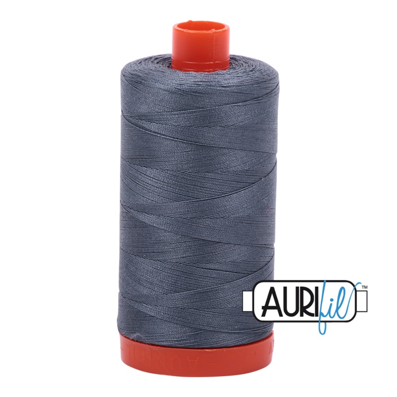 50wt – Aurifil – 1246 – Dark Grey  – 1300m/1422yd