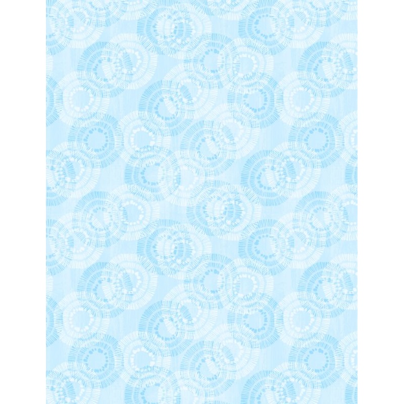 Essential Circle Burst Light Blue