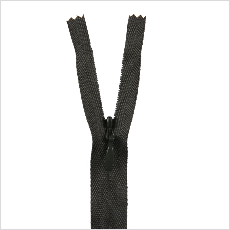 Invisible Zipper 24″ by YKK – 120 Greyish Olive