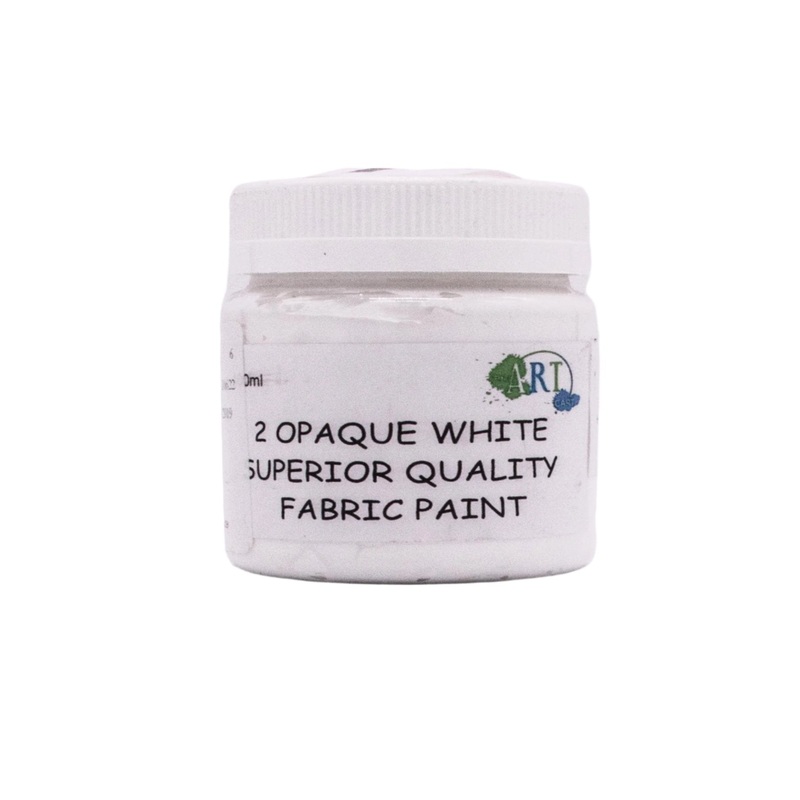 100Ml Fabric Paint White C03-0302