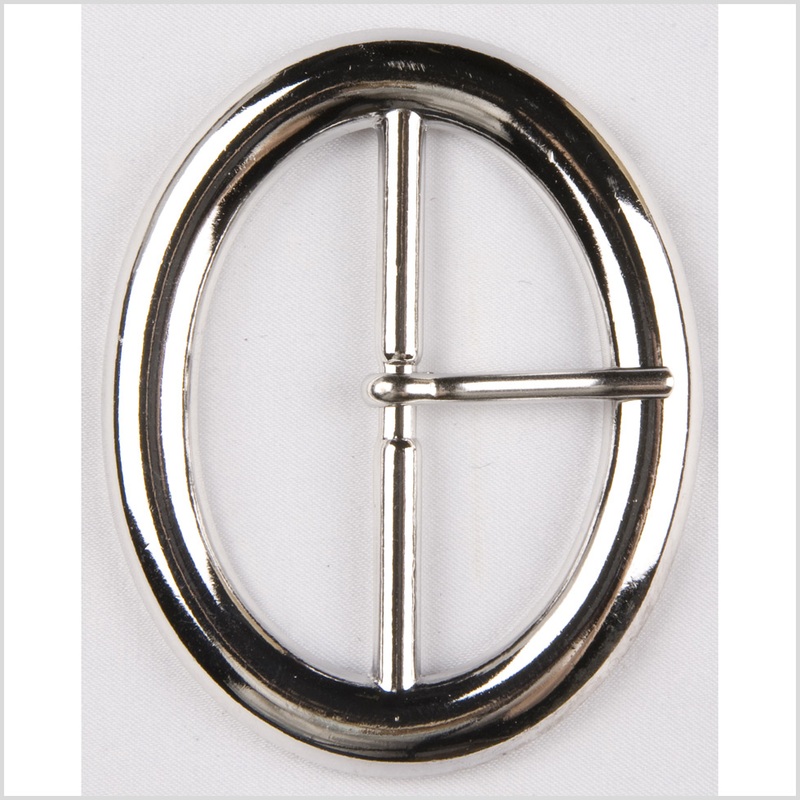 2″ Nickel Metal Buckle