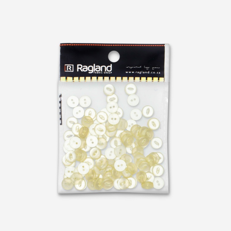 Buttons Fish Eye Lemon – 15mm.- Martin Shot