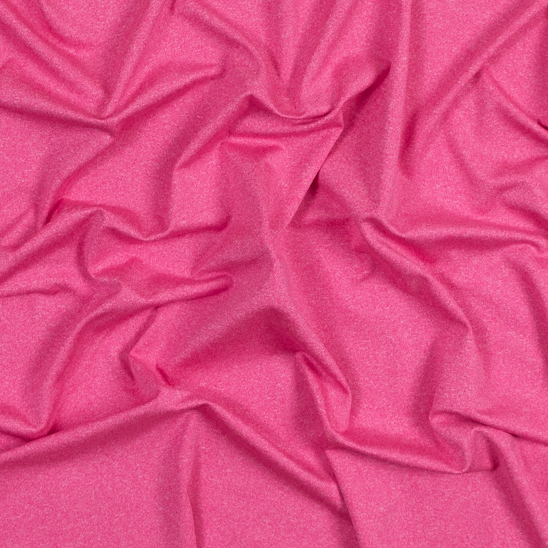 Performance Jersey, Wicking and Anti-Microbial – Heathered Fuzzy Fuchsia