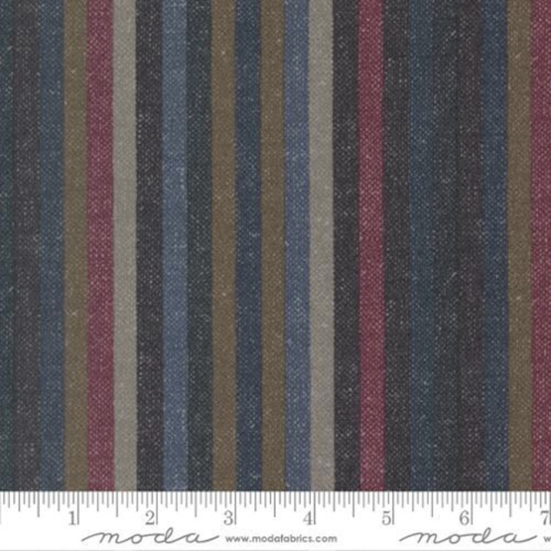 Prairie Gatherings  –   549310F-20 Lumberjack Stripe Brown