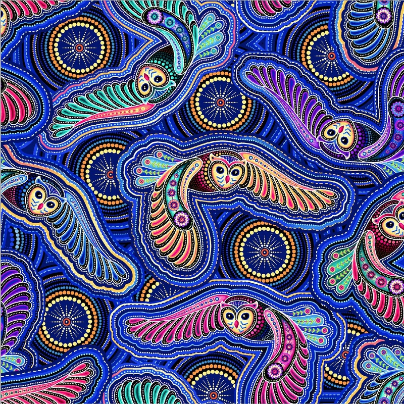 Sahul Land Owls Blue