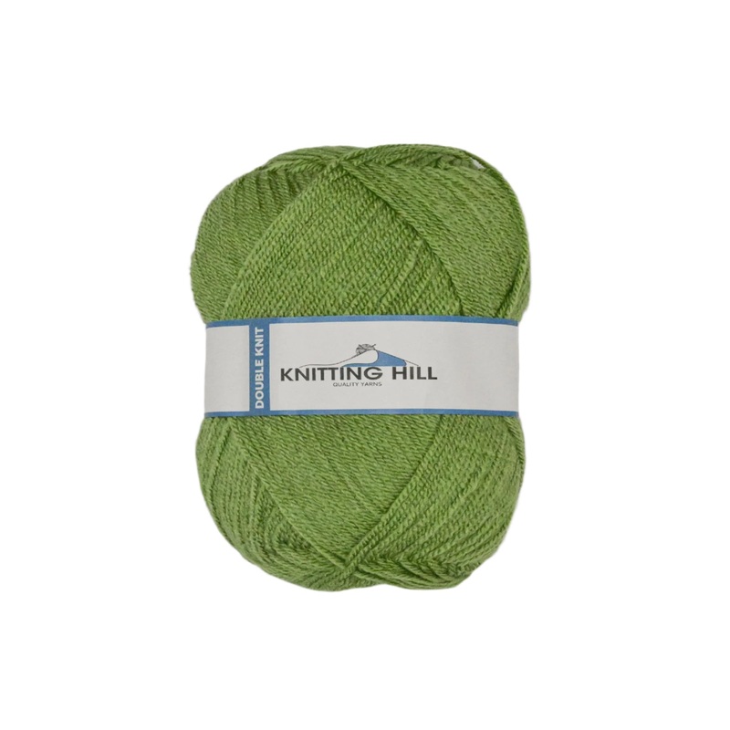 100G Knitting Hill Double Knit Moss Green 2000000001210