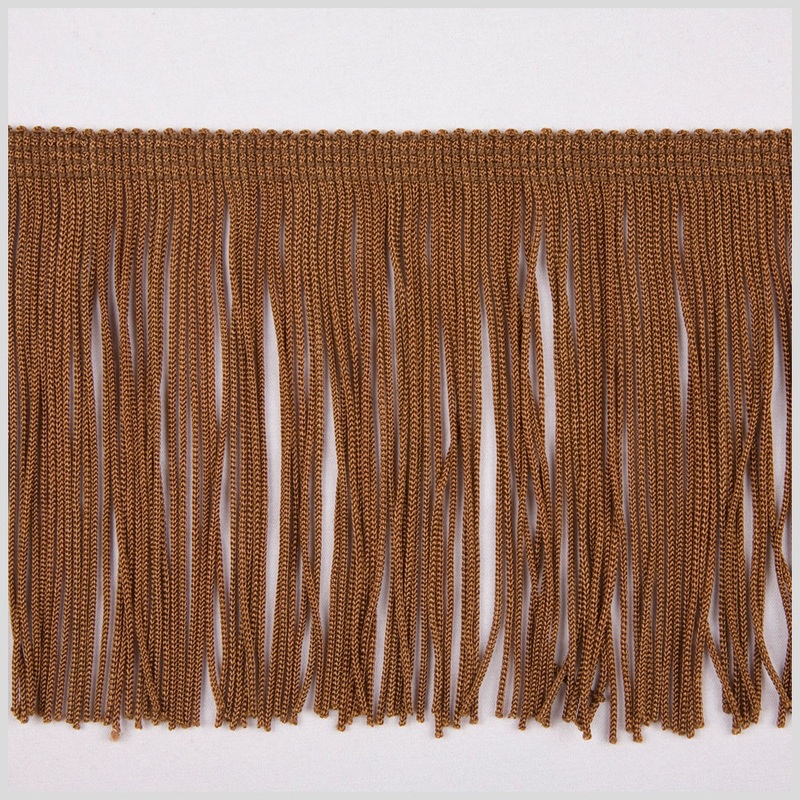 Cocoa Chainette Fringe – 4″