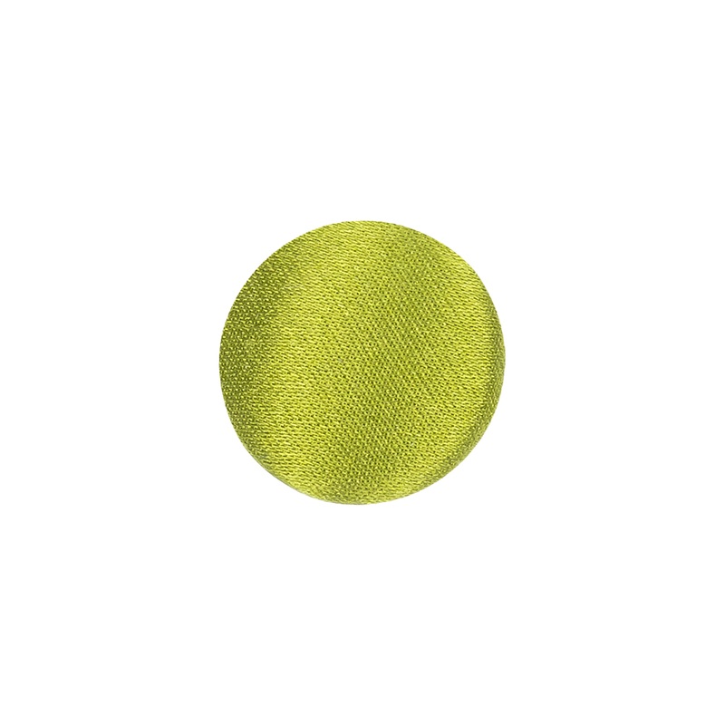 Mood Exclusive Peridot Silk Covered Button – 24L/15mm