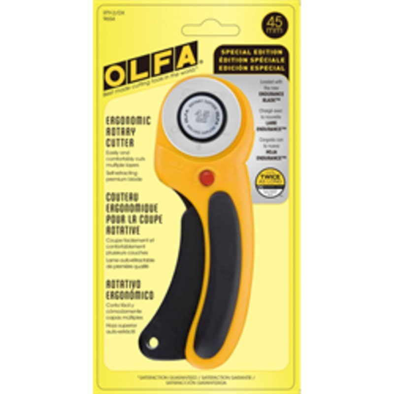 OLFA – 45mm Deluxe Handle Rotary Cutter