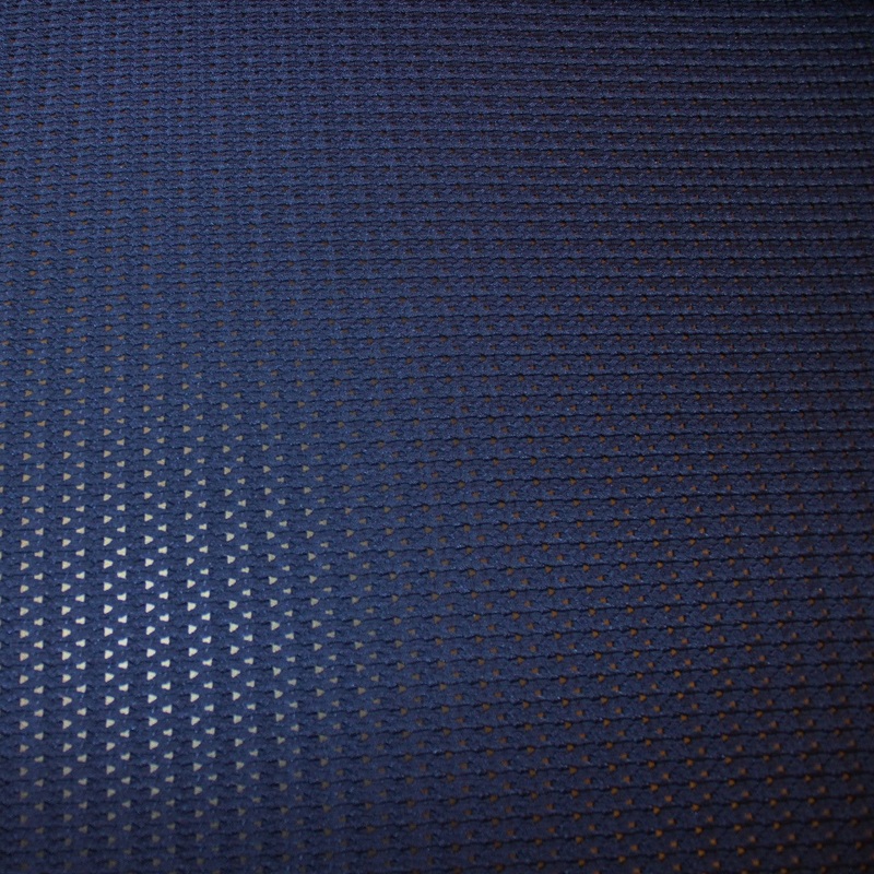 Open Weave Polyester Knit – Blue Fabric by the Yard