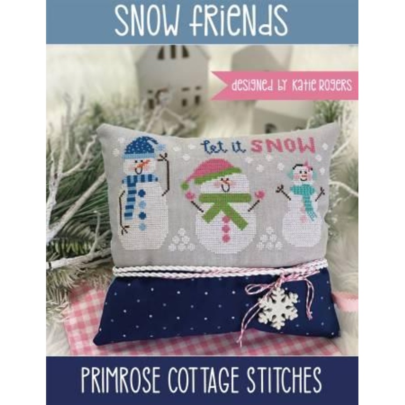 Snow Friends Cross Stitch Pattern – Primrose Cottage