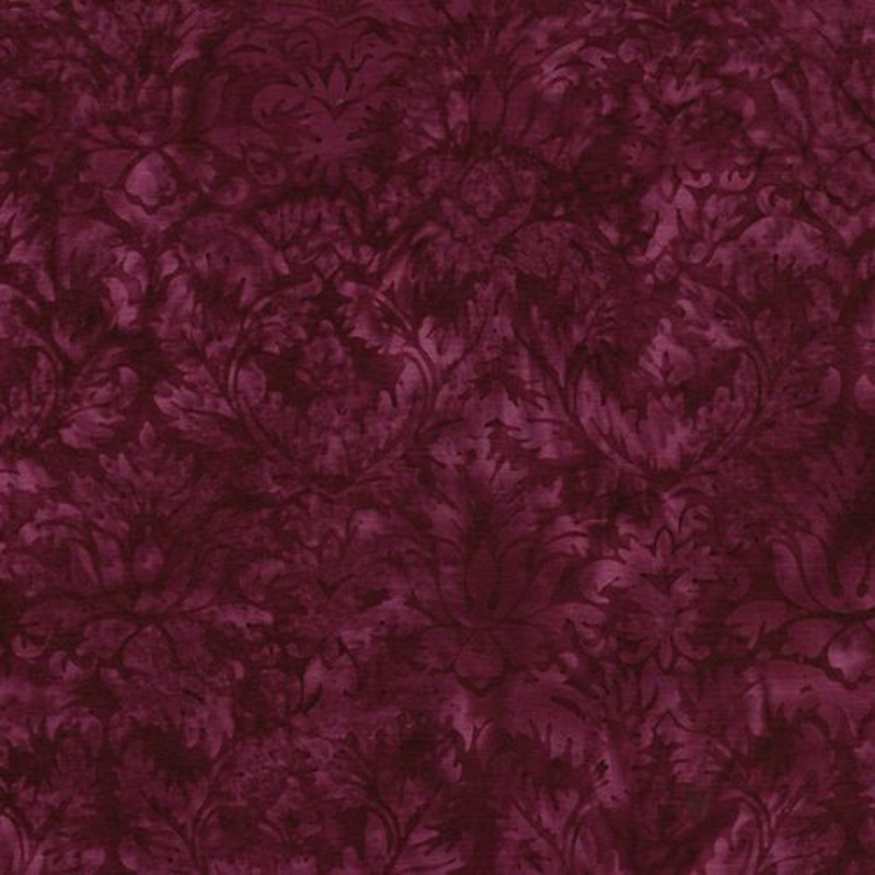 Sunset Plumes Batiks Plum