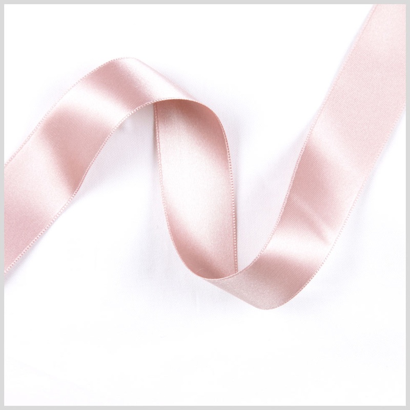 1.5″ Dusty Rose Double Face French Satin Ribbon