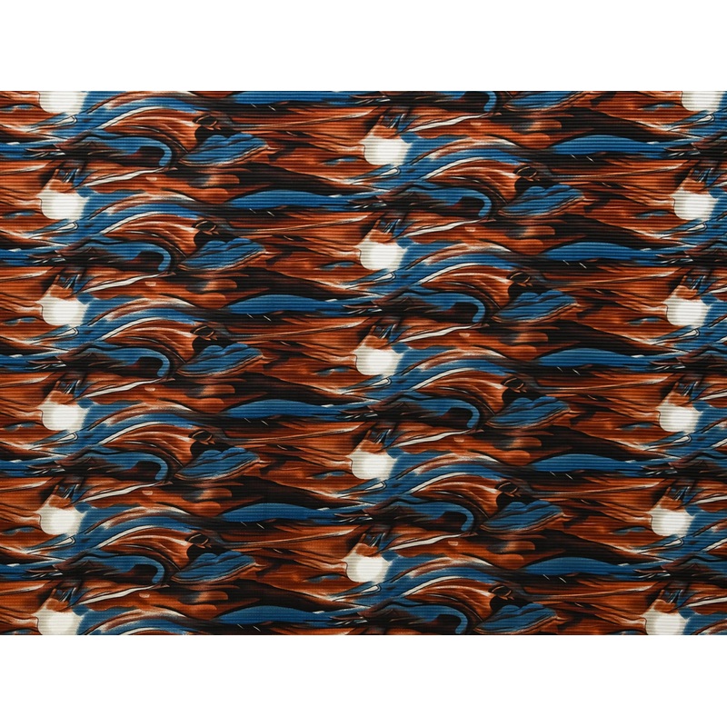 150cm Printed Bodre Plisse DR2417-7 DR2417-7