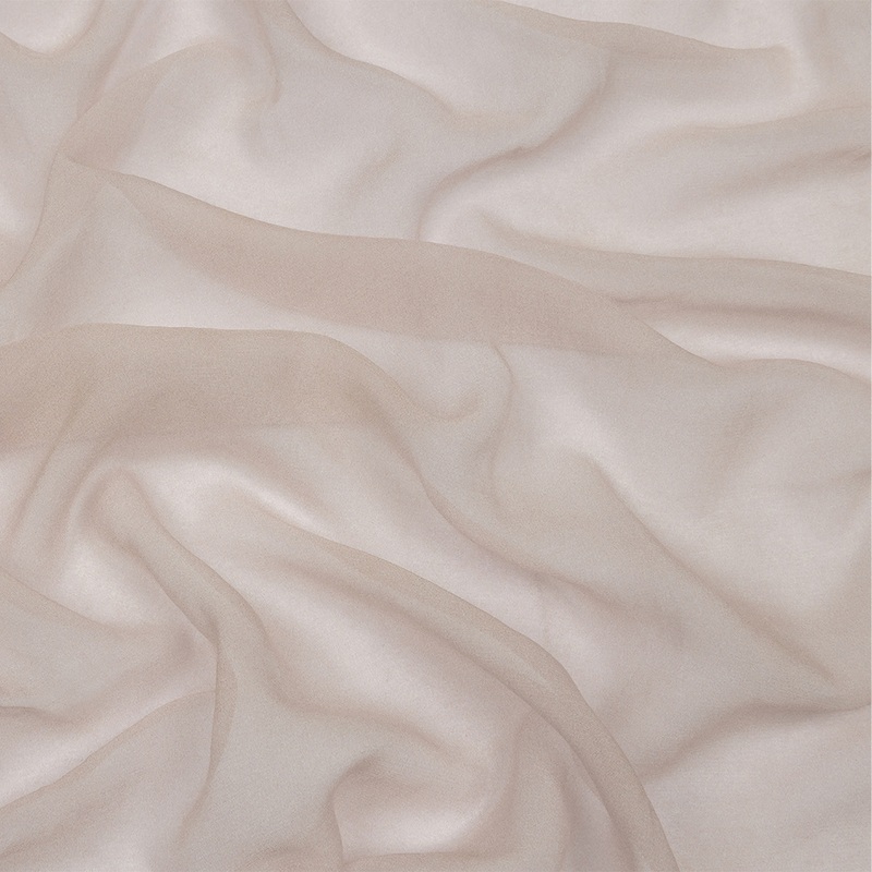 Famous Australian Designer Lilac Ash Cotton and Silk Voile
