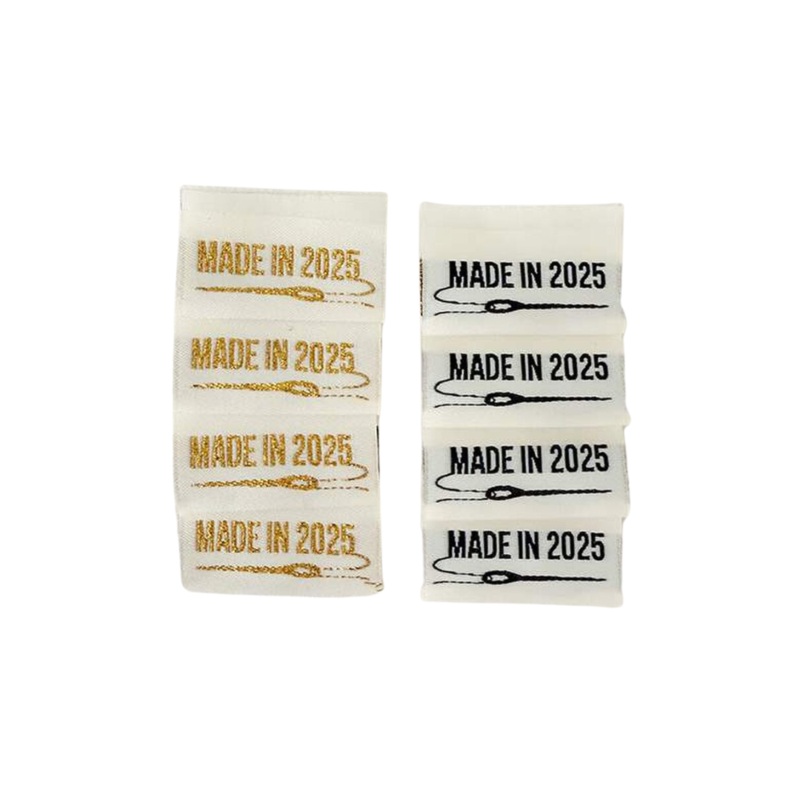 Made in 2025 Sew-In Labels