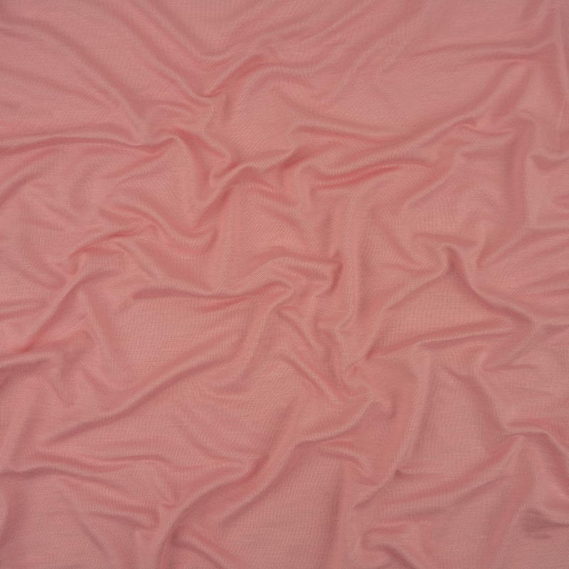 Rosebloom Pink Stretch Rayon Jersey