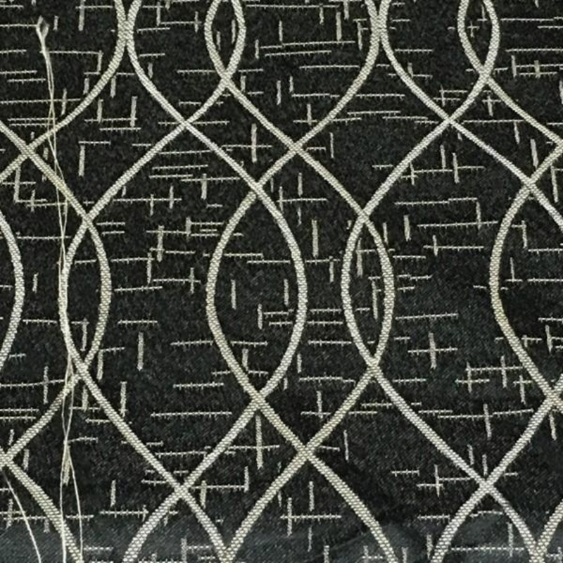Script Steel Designer Black Fabric Order Product
