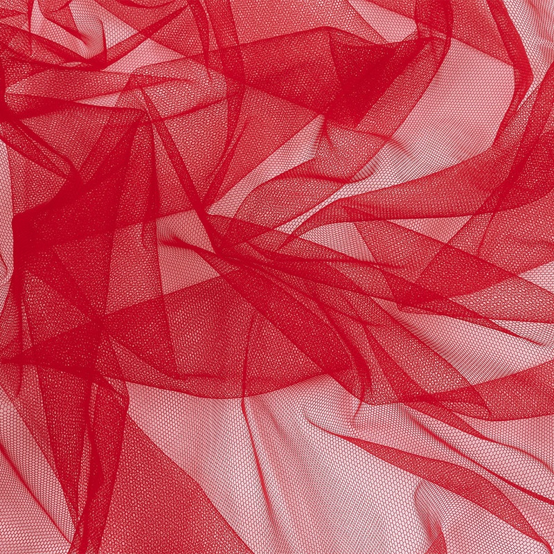 Soft Nylon Tulle – Red – Leonardo Collection