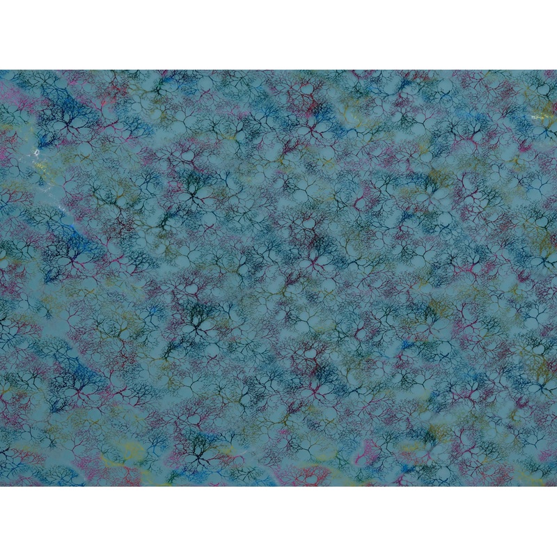 145cm Multi Colour Foil Fancy Organza DR2470-2 DR2470-2