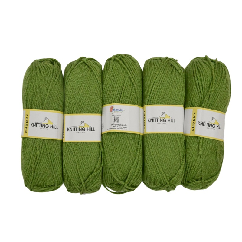 5pc 100G Knitting Hill Chunky 2000000001883