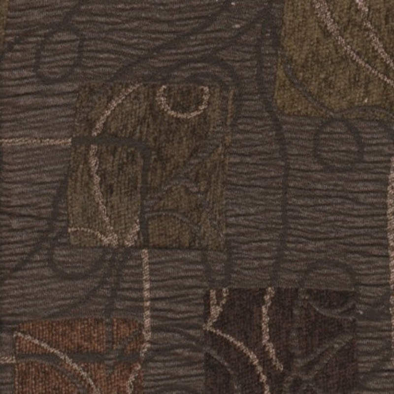 Aftershock Tuscany Geometric Design Brown Upholstery Fabric Order Product