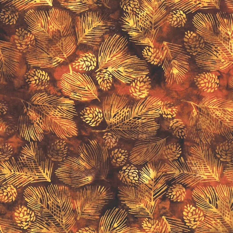 Bali Batik Handpaints Burnt Sienna