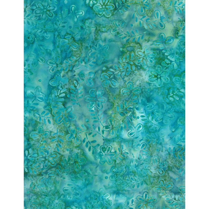 Copper Mountain Batiks 1400-22292-477 Aqua Blue