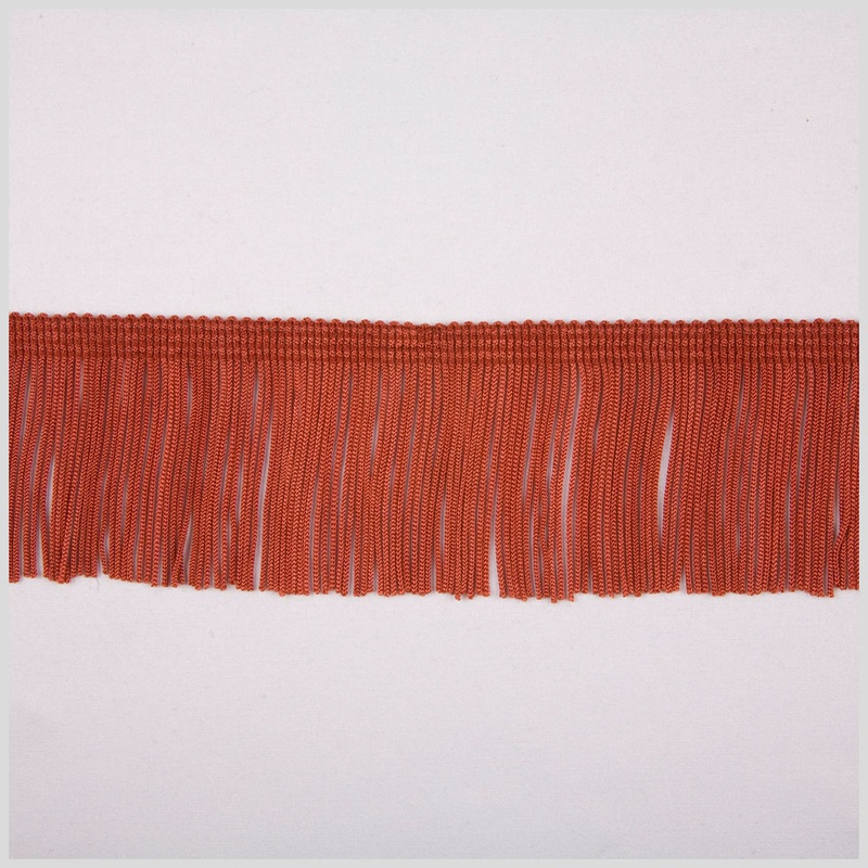 Cranberry Chainette Fringe – 2″