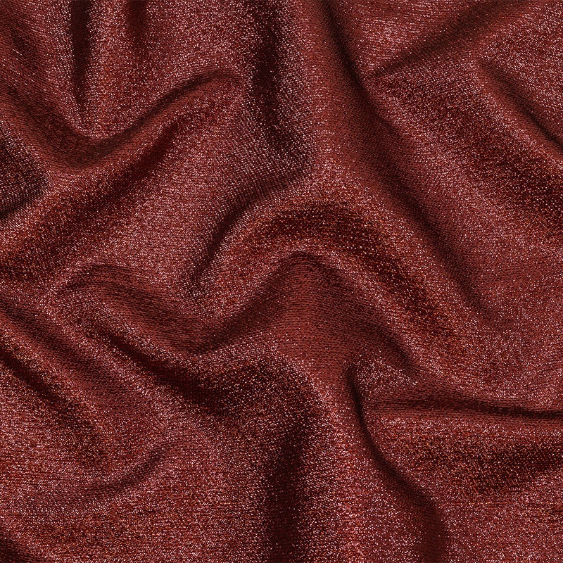 Geode Metallic Wine Red Crackle Luxury Brocade