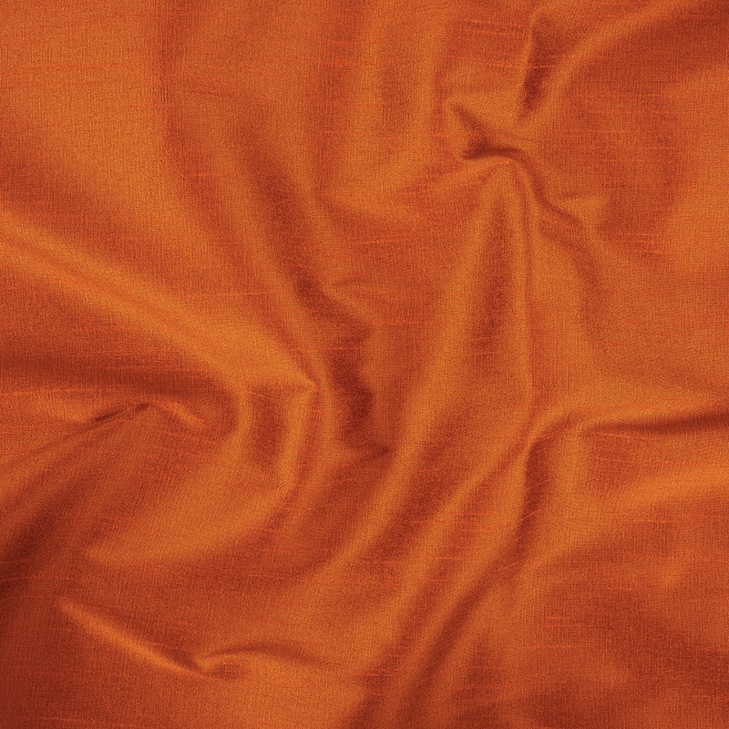 Polyester Shantung – Rustic Orange – Eirian Collection